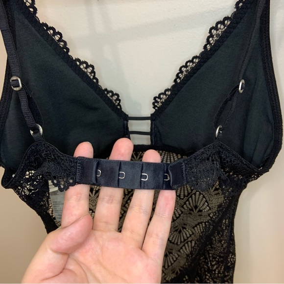 Gilly Hicks Black Lace Thong Bodysuit - Picture 8 of 10